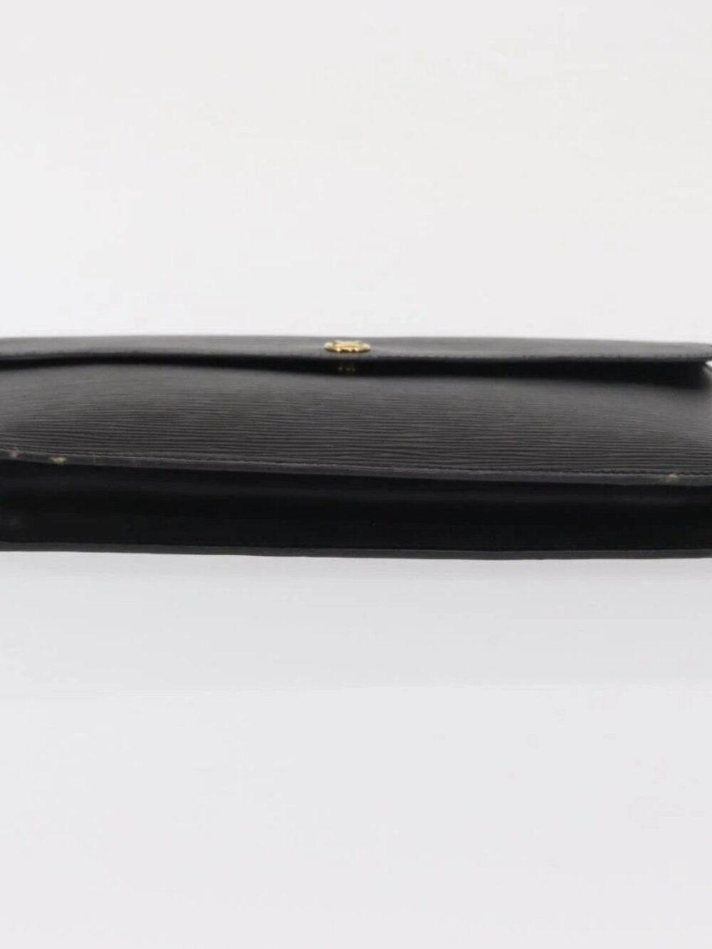 LOUIS VUITTON Epi Montaigne 27 Clutch Bag Black M52652 LV Auth 169888 - Picture 6 of 14